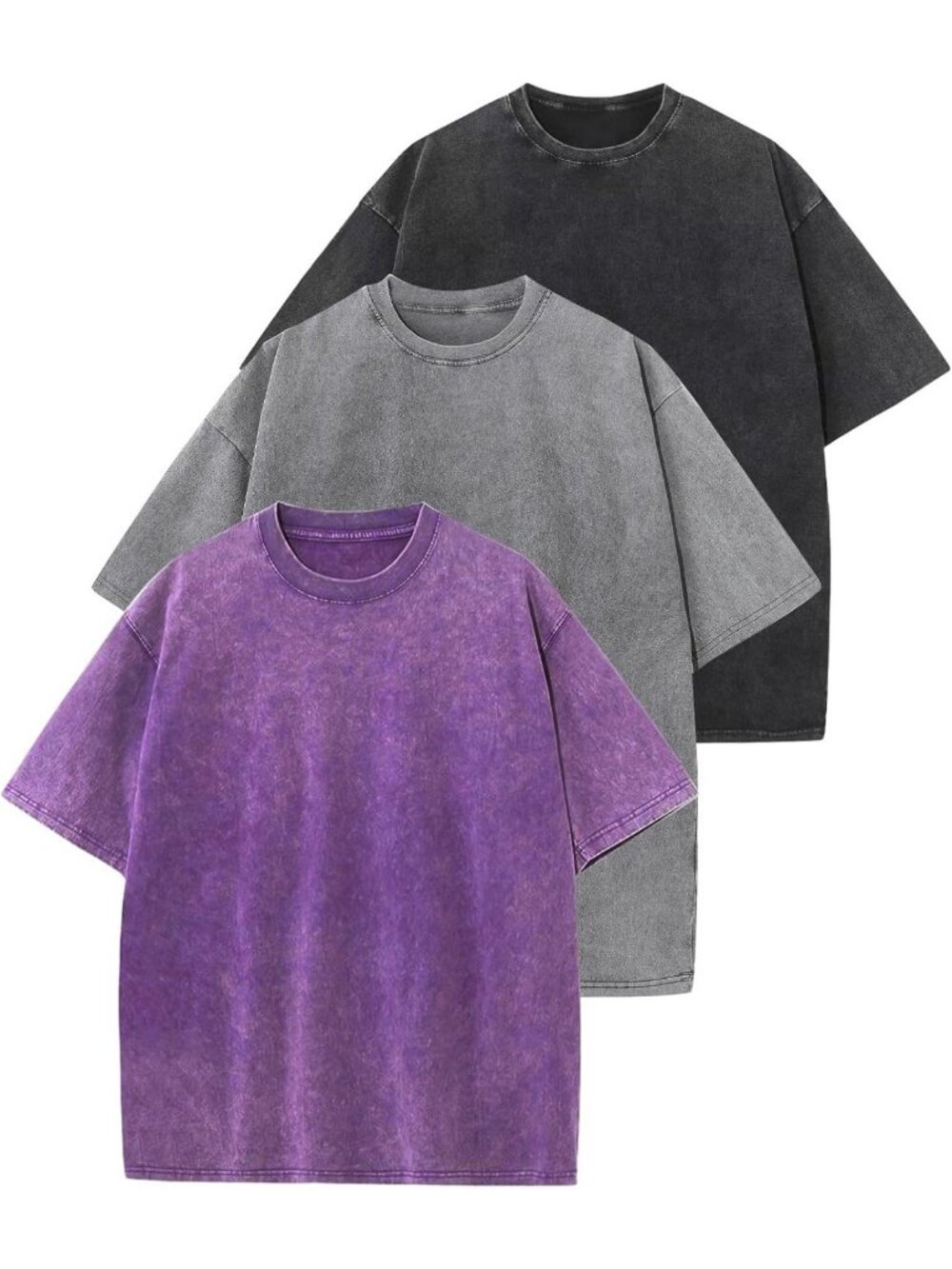 Oversized Vintage Tee for Men | Loose Fit Short Sleeve Casual Streetwear Top